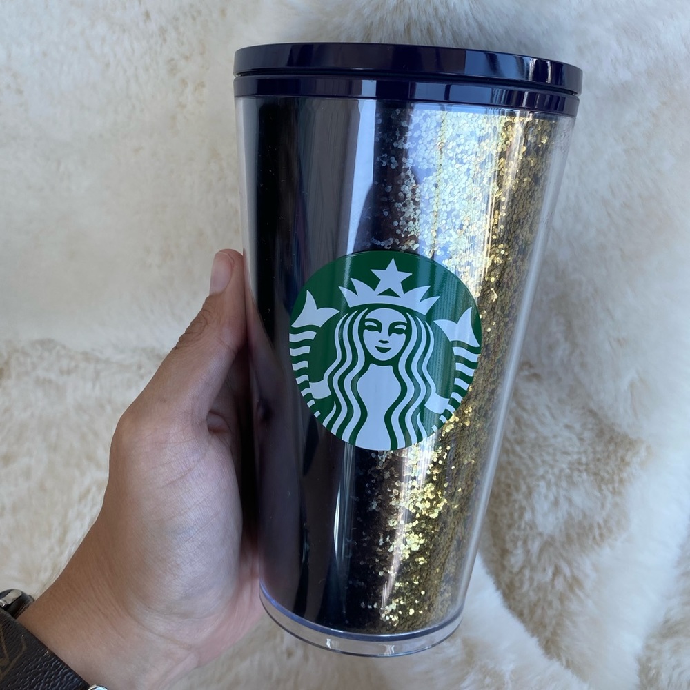 Like new Starbucks holiday 2020 grande sparkly tumbler!